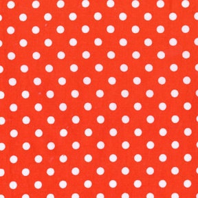Dumb Dot in Clementine---1 yard---Michael Miller Fabrics