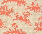 California Girl---Playtime Toile in Boardwalk--1 yard--Fig Tree Quilts for Moda Fabrics
