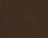 Quilter's Linen in Chocolate--1 yard---Robert Kaufman Fabrics