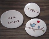 Teacher Gift - Personalized Magnet Trio - Custom Made