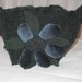 Upcycled Felted flower purse