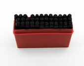 36Pc. 1/8" (3mm) Letter & Number Metal Stamping Set