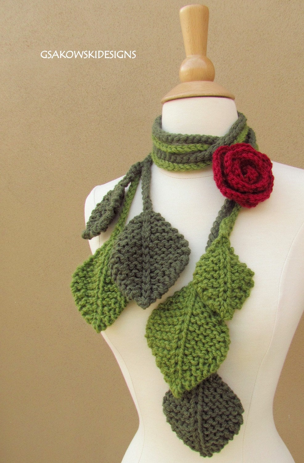 Tuscany Rose Lariat-Red-3 pcs set