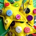 3 Sherbet Stars x dipped in buttons