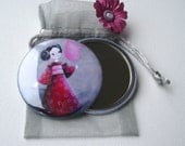 Pocket Mirror Barbapapa By Sybile