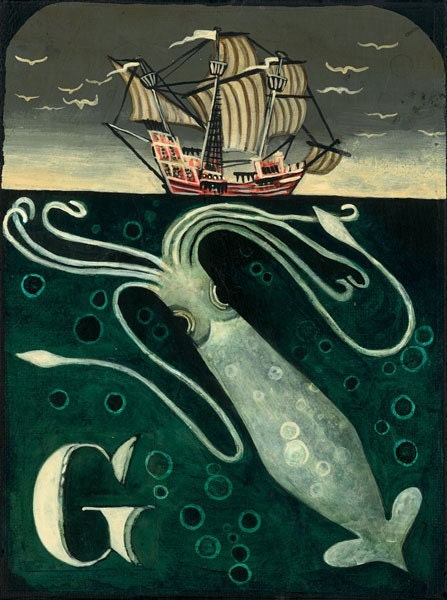 G is for Giant Squid