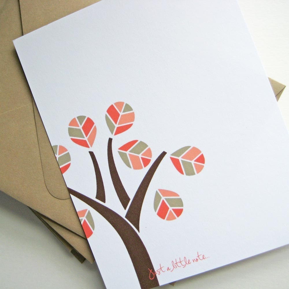 Fall Tree Note Cards