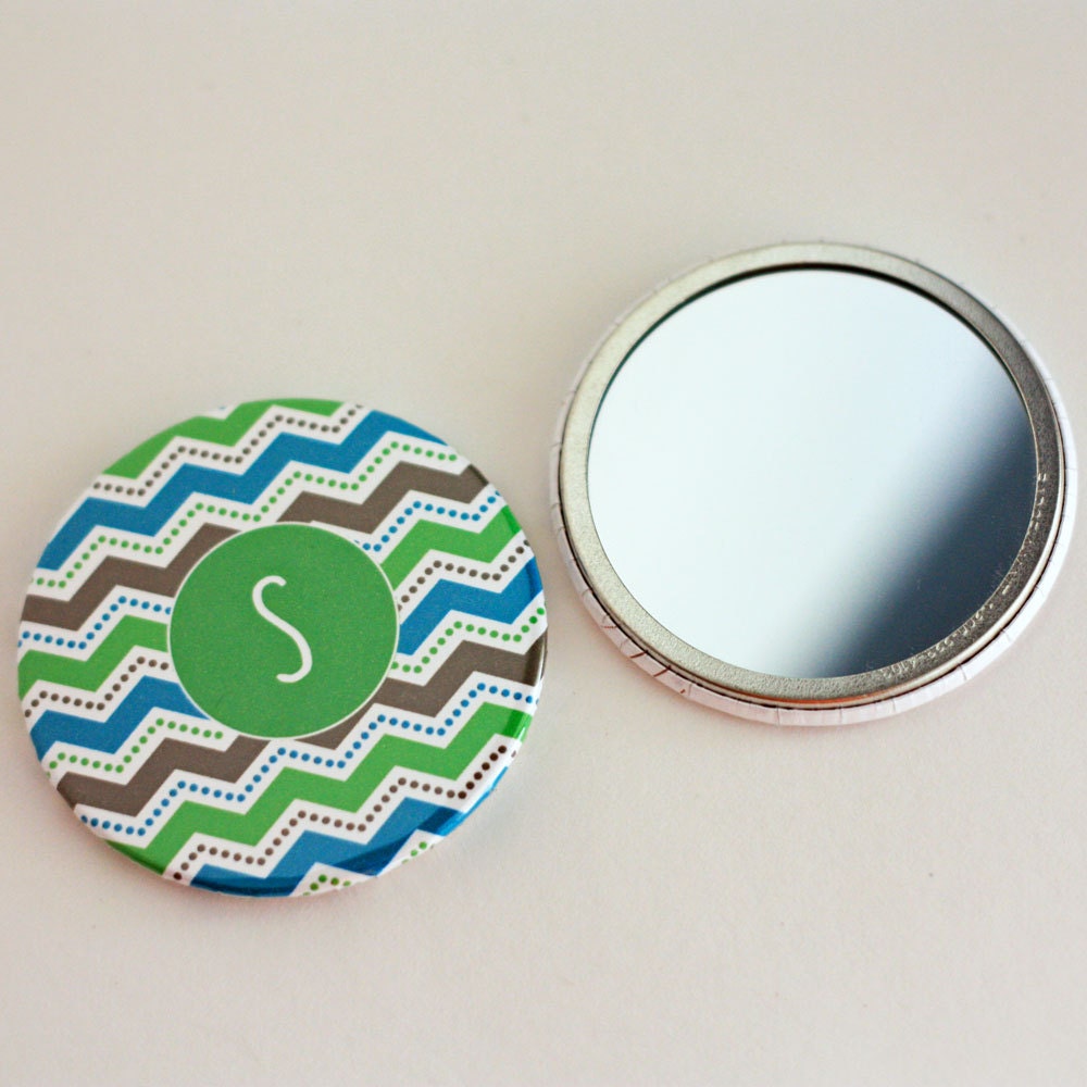 Custom Pocket Mirrors or Magnets Personalized Party Favors Set of 3