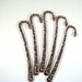 5 Bookmarks Flower Antique Silver Double Sided Tibetan Silver 3.125 inch No Lead - 5 pc - MS11020BM-AS5-M