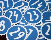 31 Number Tags