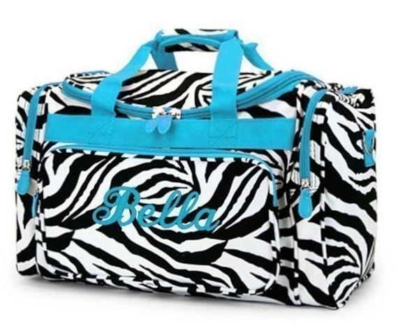 Zebra Duffle Bag