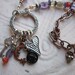 Gemstone Charm Necklace, Semi Precious, Handmade, Sale