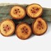Wood Buttons Reclaimed Branch Wood Set of 5 at Hendywood