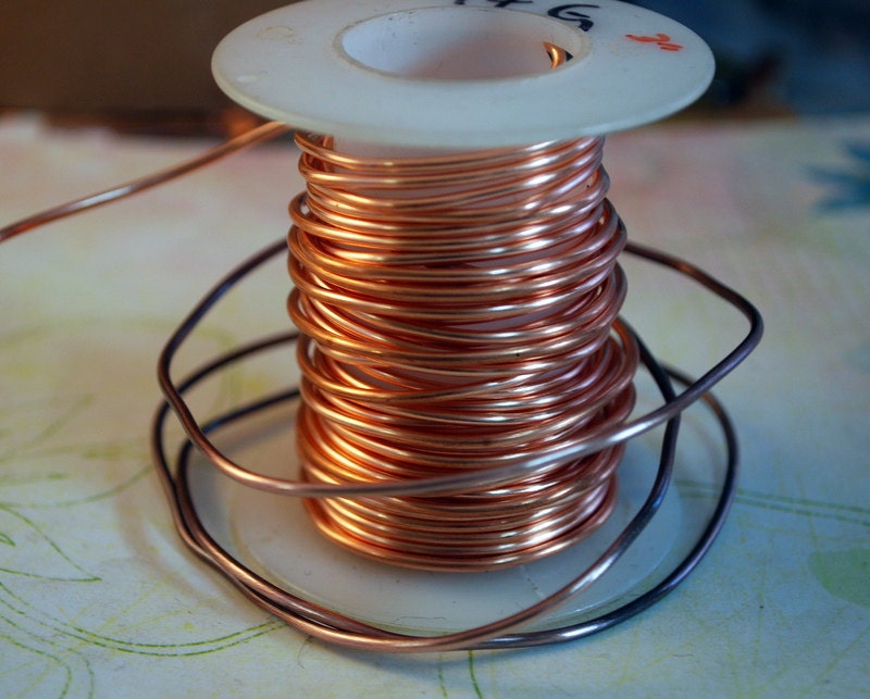 10 FT - 14G Copper Wire Solid  -  Free Shipping USA