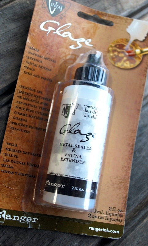 Vintaj Patina Glaze - 1 2oz bottle - Made by Ranger