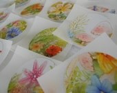 Flower stickers/seals