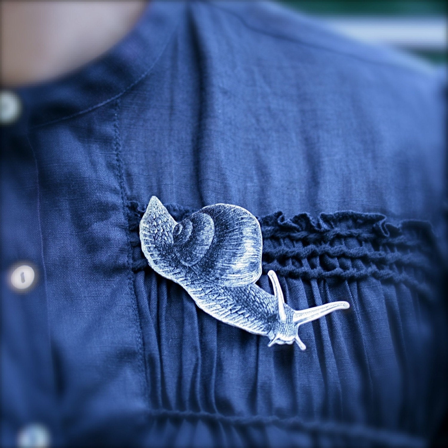 Snail Brooch