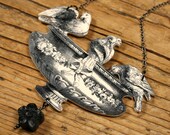 Birdbath Necklace