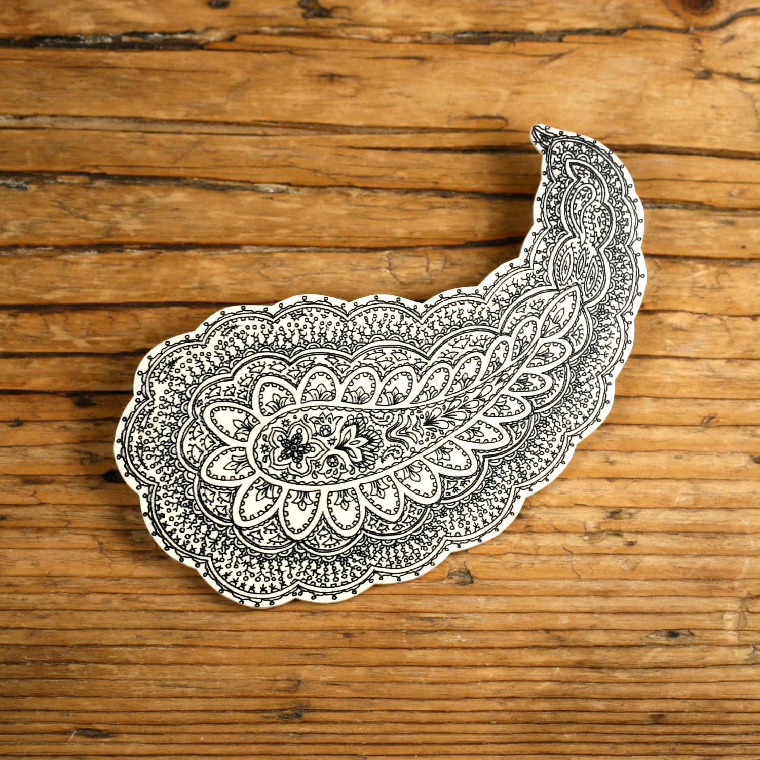 Paisley Brooch