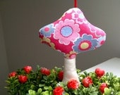 SPECIAL SALE Flowery Toadstool Lavender Sachet, Scented Woodland Home Decoration