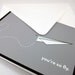 Gray You're So Fly Note Card
