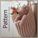 Hanging Storage Pouch - Crochet Pattern (PDF) - INSTANT DOWNLOAD