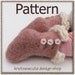 Felted Baby Button Boots - Crochet Pattern