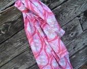 Amy Butler Cerise Pink Passion Lily Blanket Swaddler Light: Receiving Blanket
