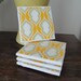 Heather Bailey Pocketbook Tile Coasters Set (4)