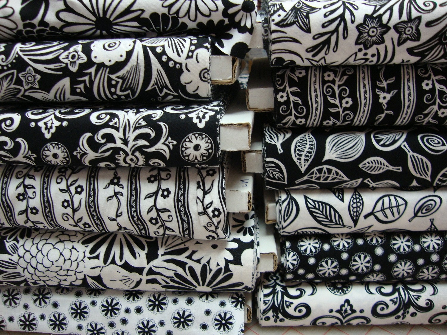 Midwinter Garden fat quarters