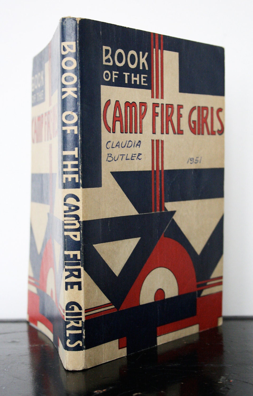 1950 Camp Fire Girls Handbook - Illustrations for Needlework, Art Projects and Crafts