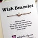 Lucky Duck WISH BRACELET (Silver charm)