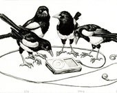 Shiny Things - limited edition lithograph print