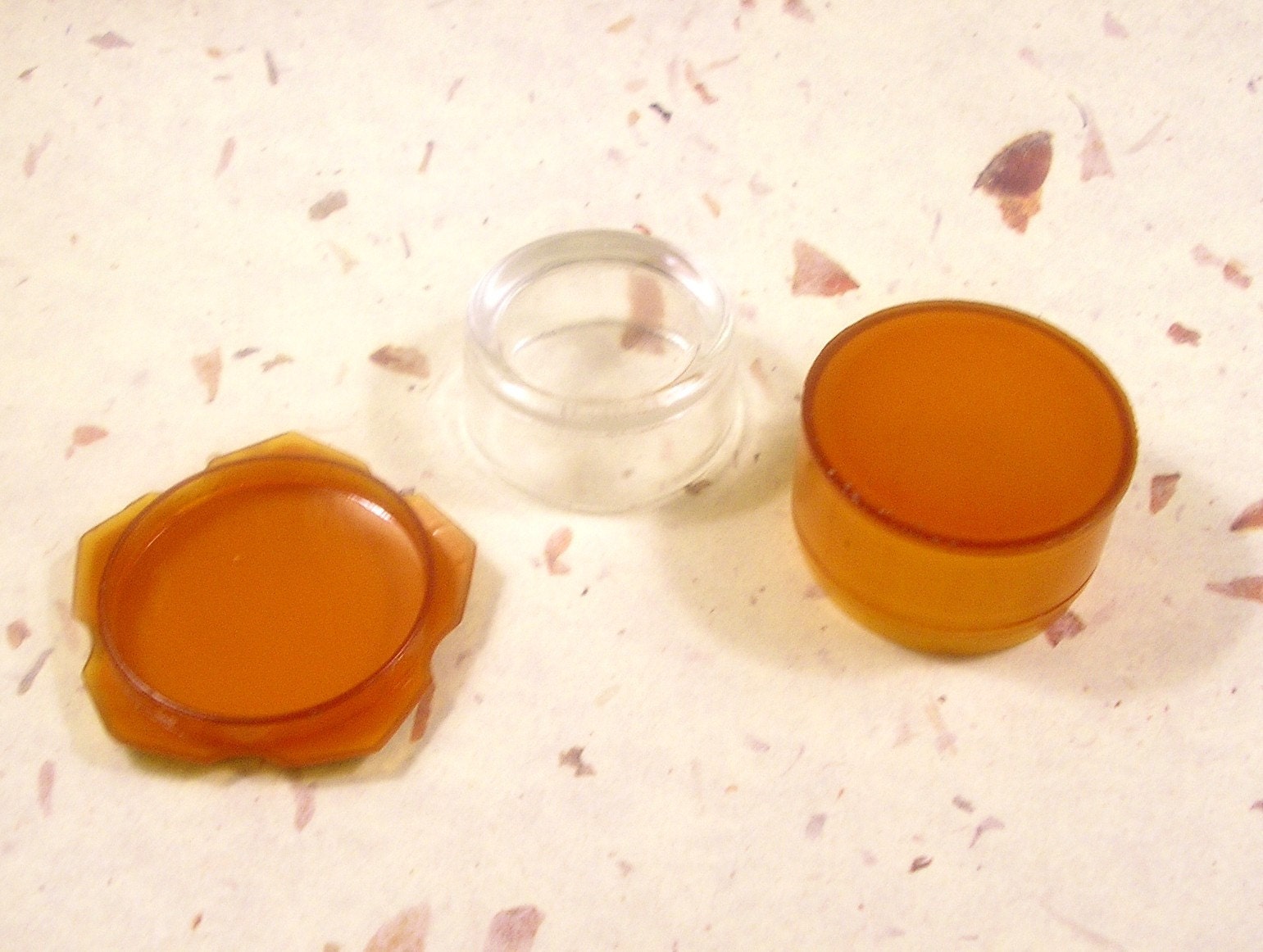 Vintage Celluloid Ointment Jar
