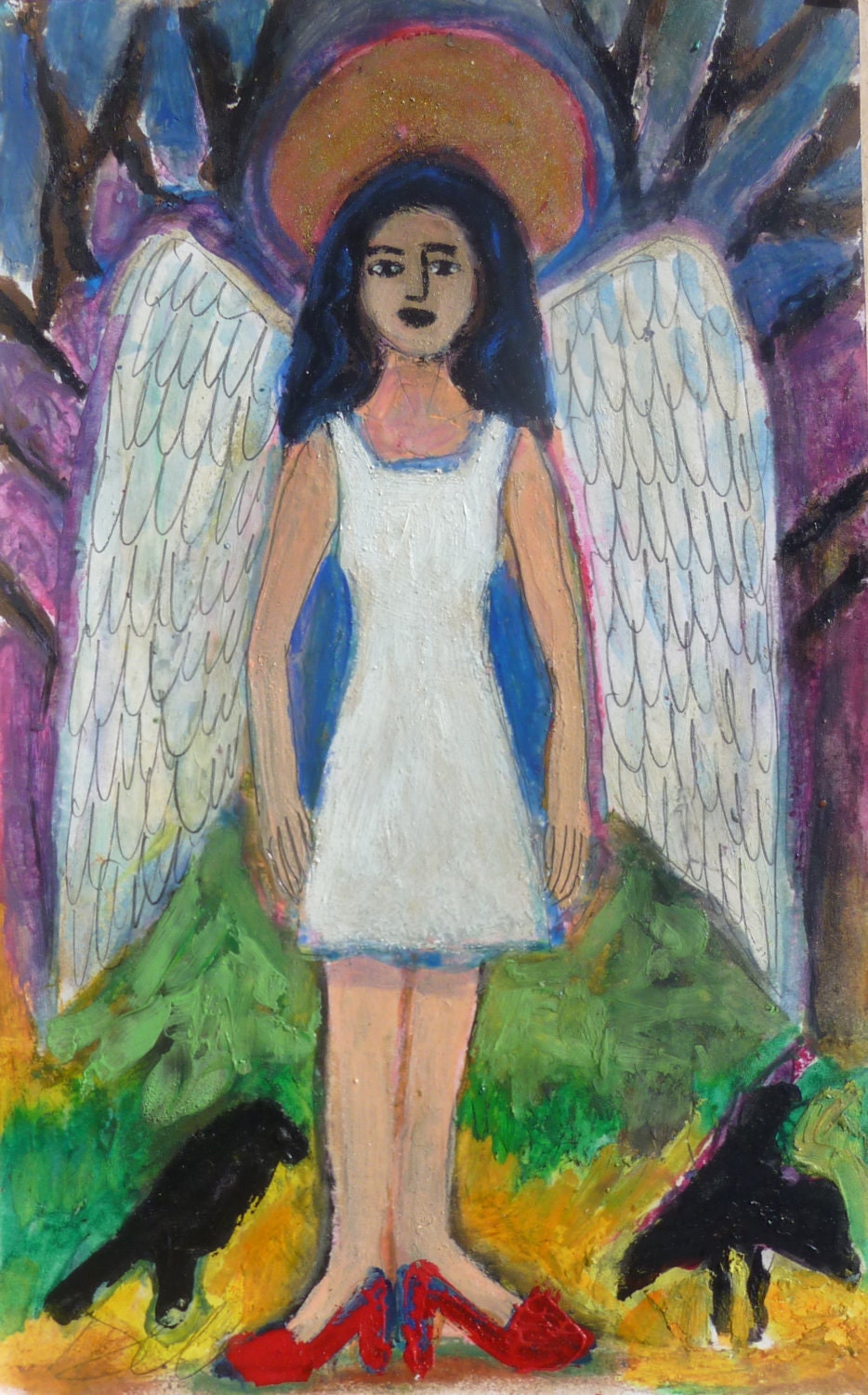 Raven Haired Angel