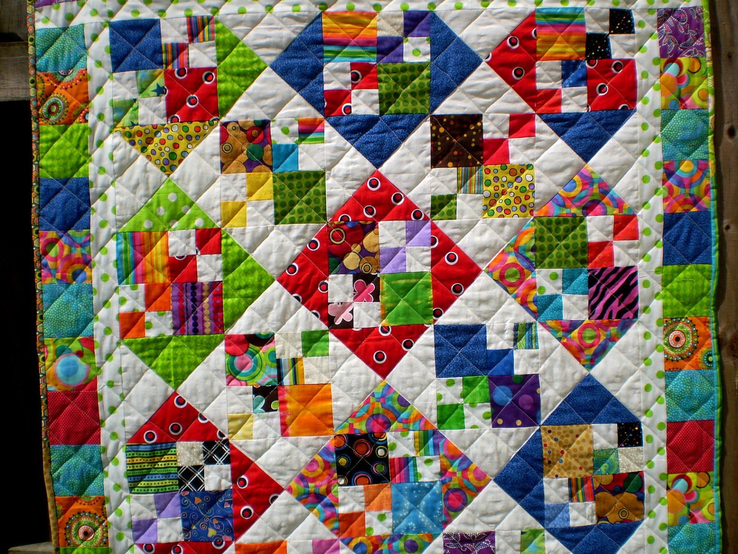 Baby or lap quilt- Patchwork Picnic