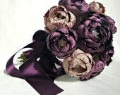 Plum and Lavender Champagne Silk Catala Bouquet