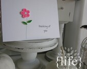 Quilled Flower Card - Thinking of You