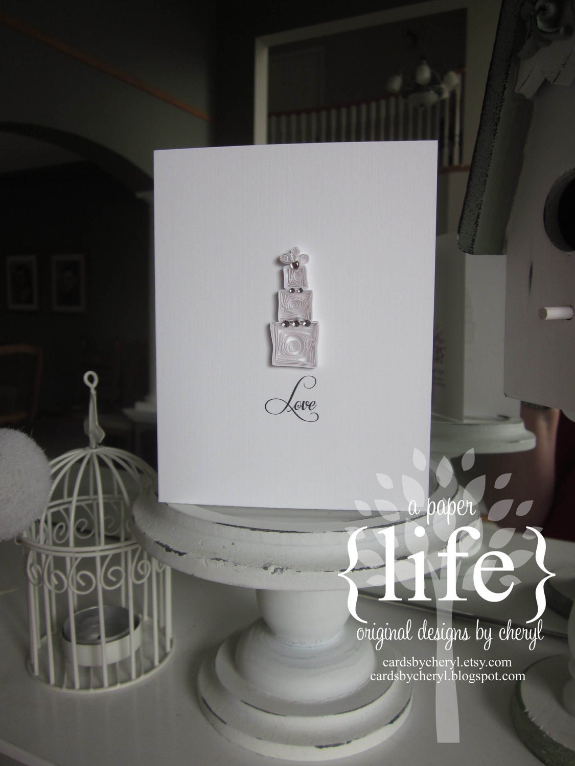quilled wedding cake... love