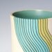 medium cork jar - wave design