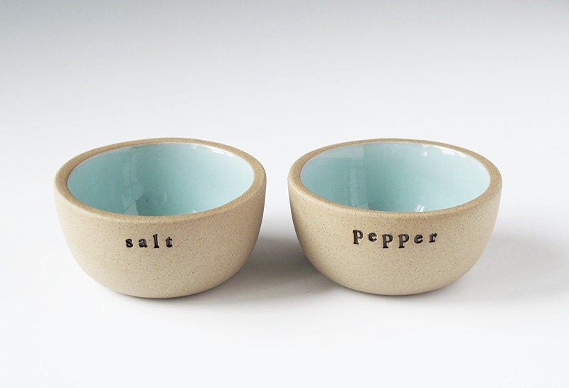 salt and pepper bowls.