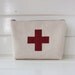First Aid Pouch- Red