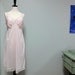Vintage 1950s Nylon Slip, Pale Pink, Dainty Rosebuds Bust 38 American Maid
