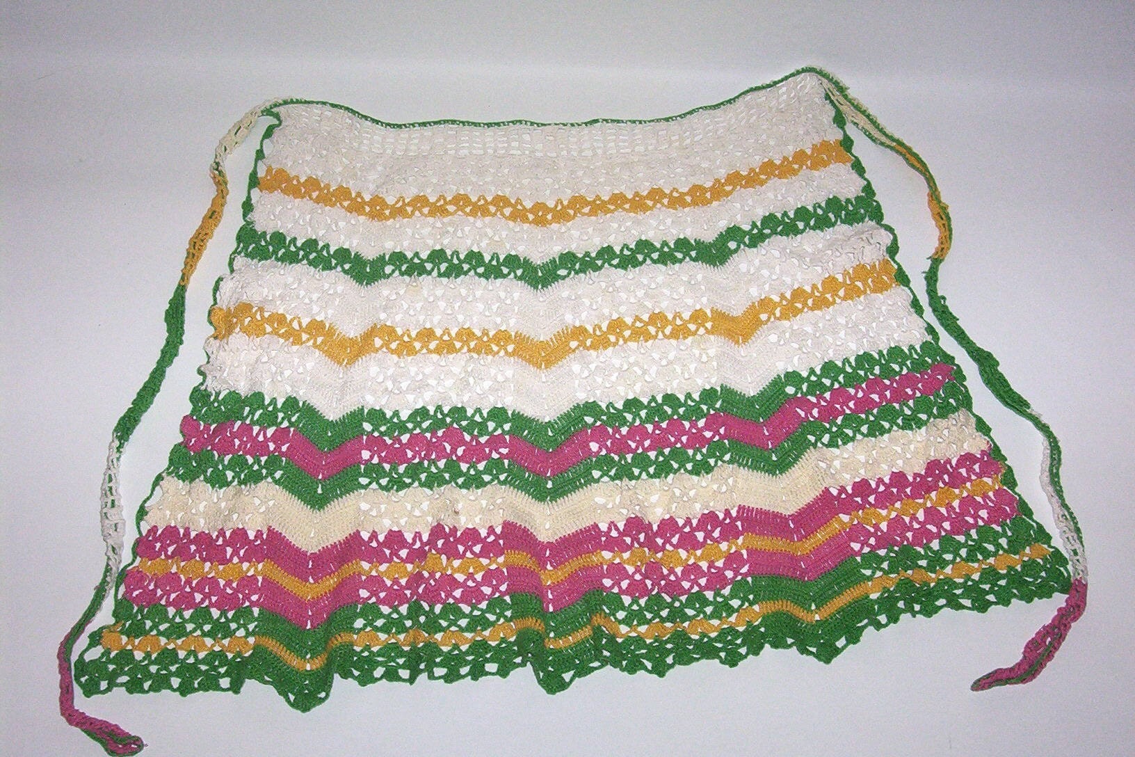 Vintage Crochet Apron