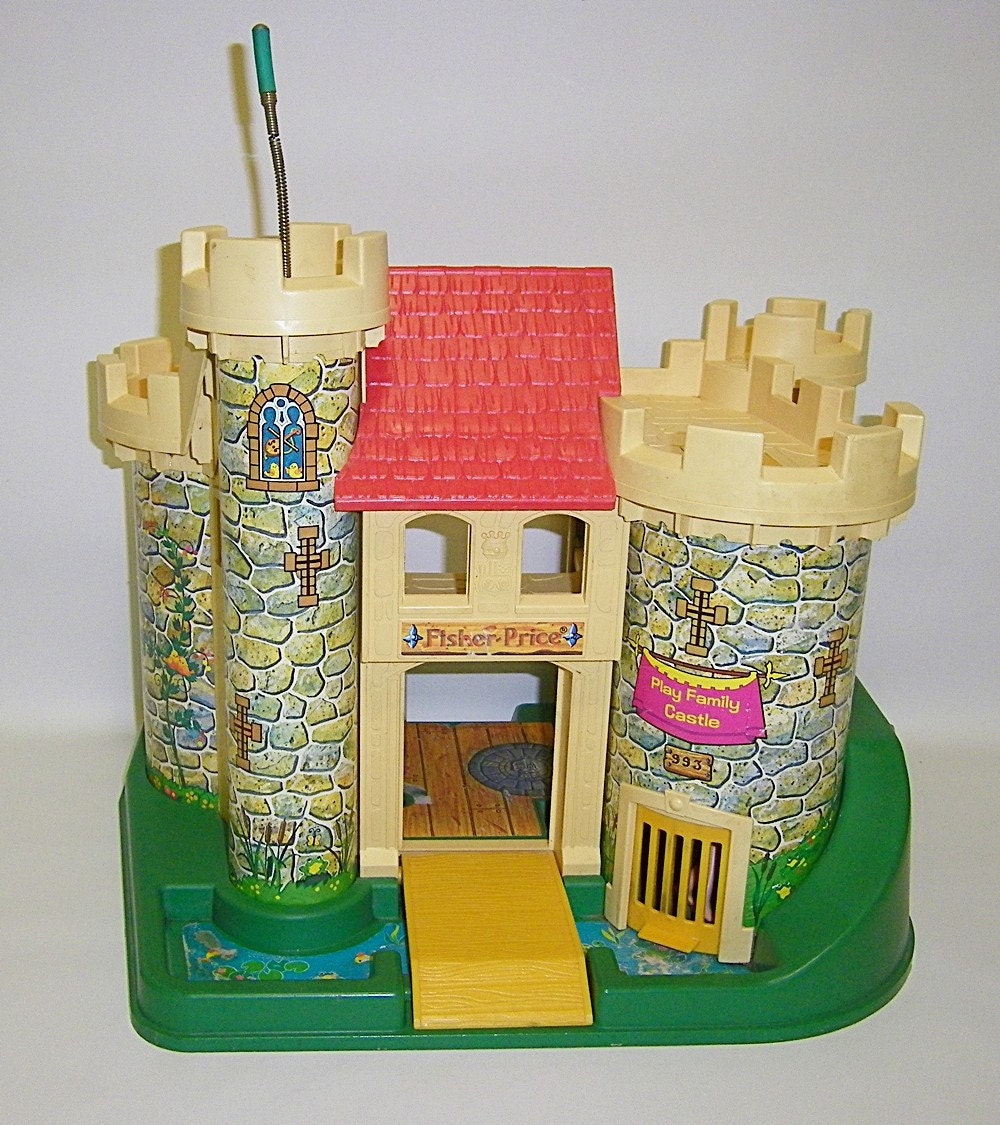 vintage little people castle