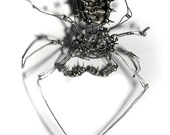 Steampunk Phrynus Reniformis clockwork Robot Sculpture  - Tinned Copper and antique Watch movement - Inspired by Ersnt Haeckel