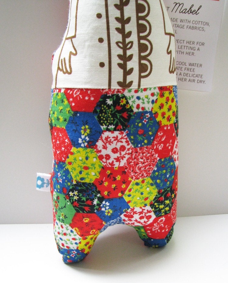 Bashful Mabel Doll No. 013 - Eco Friendly