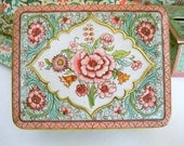 Daher Holland Petite Vintage Pink Rose Candy Tin