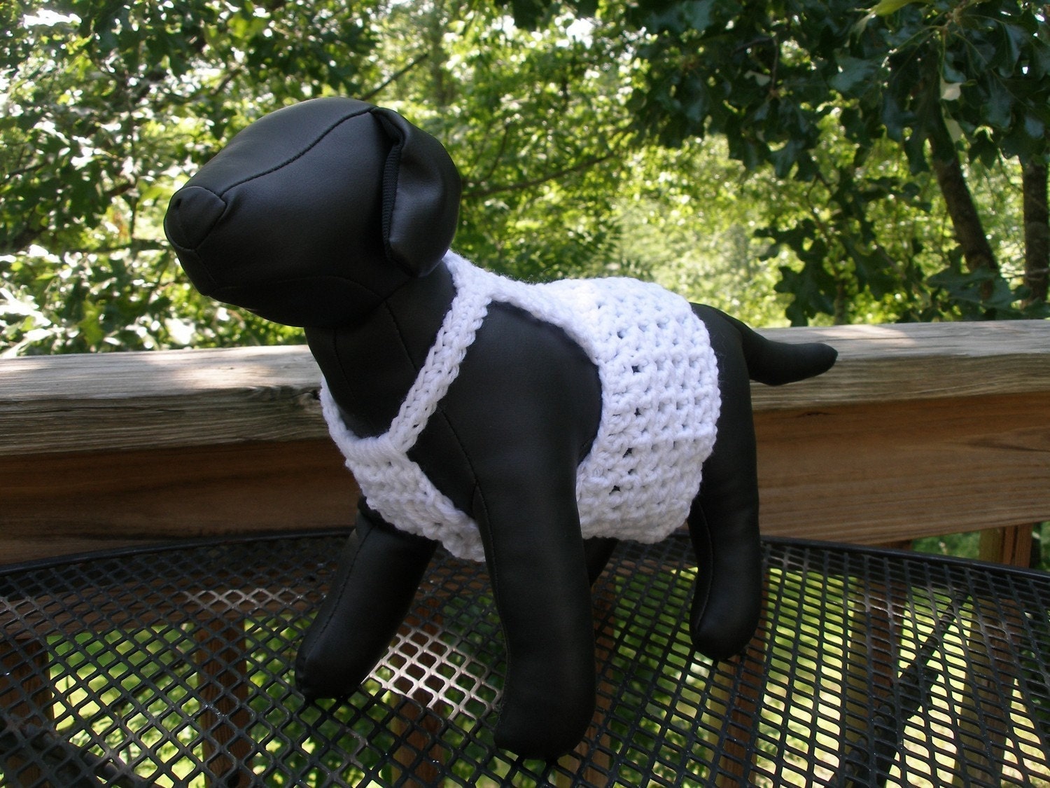 Immediate Download - PDF Crochet Pattern for Summery Tank Tops for Your Little Dog