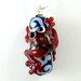 Lampworked Glass Frog Pendant